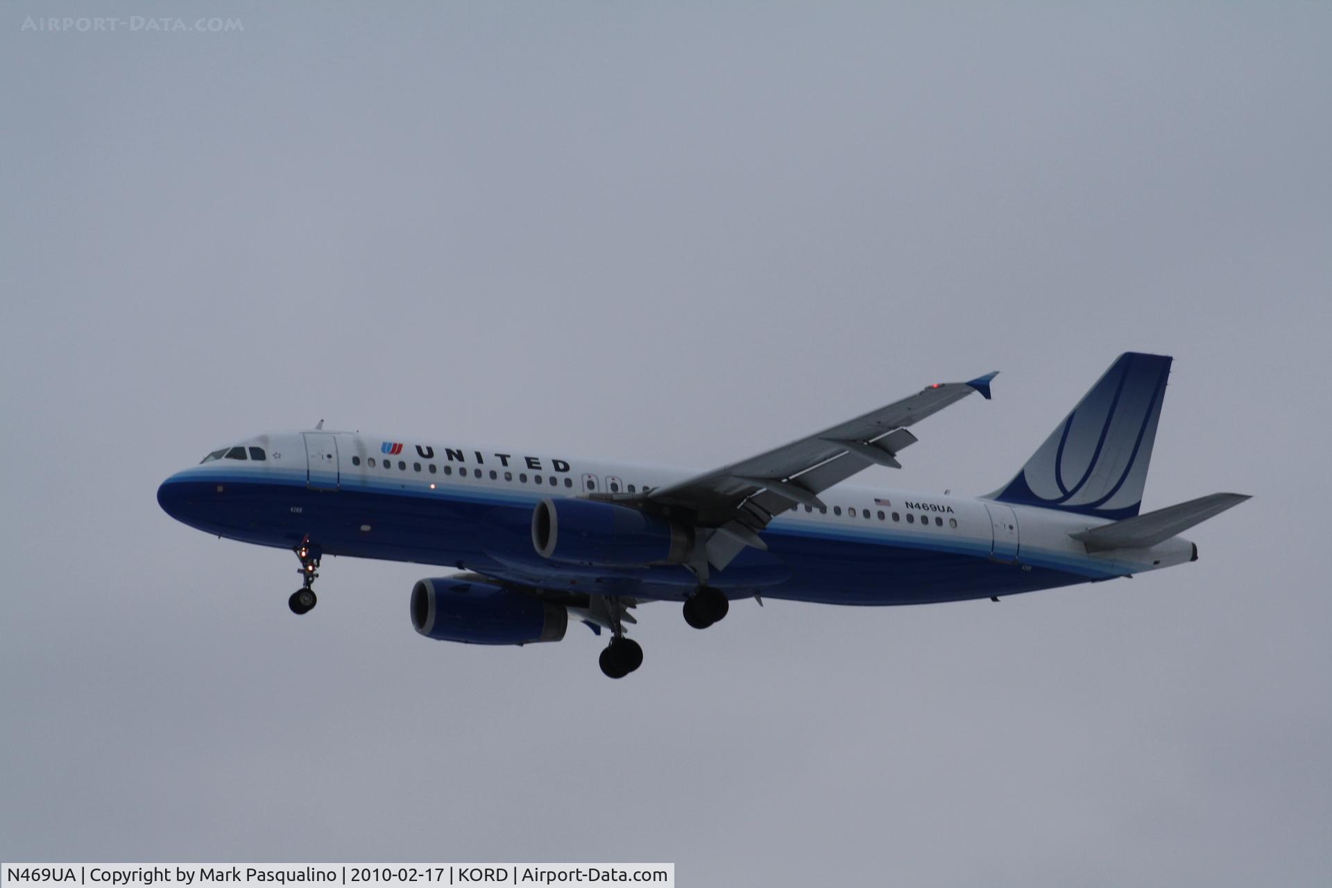N469UA, 2001 Airbus A320-232 C/N 1409, Airbus A320