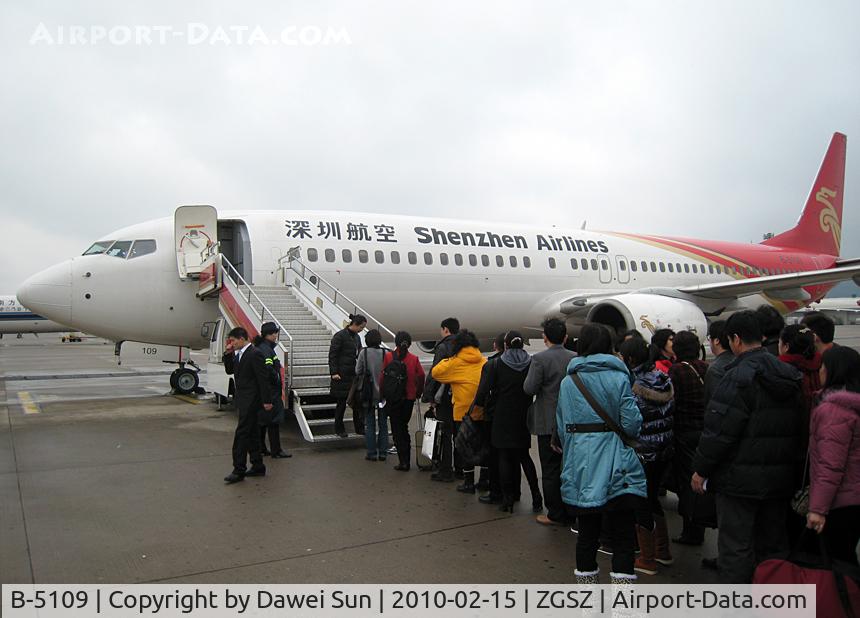 B-5109, 2005 Boeing 737-97L C/N 33649, 737-900