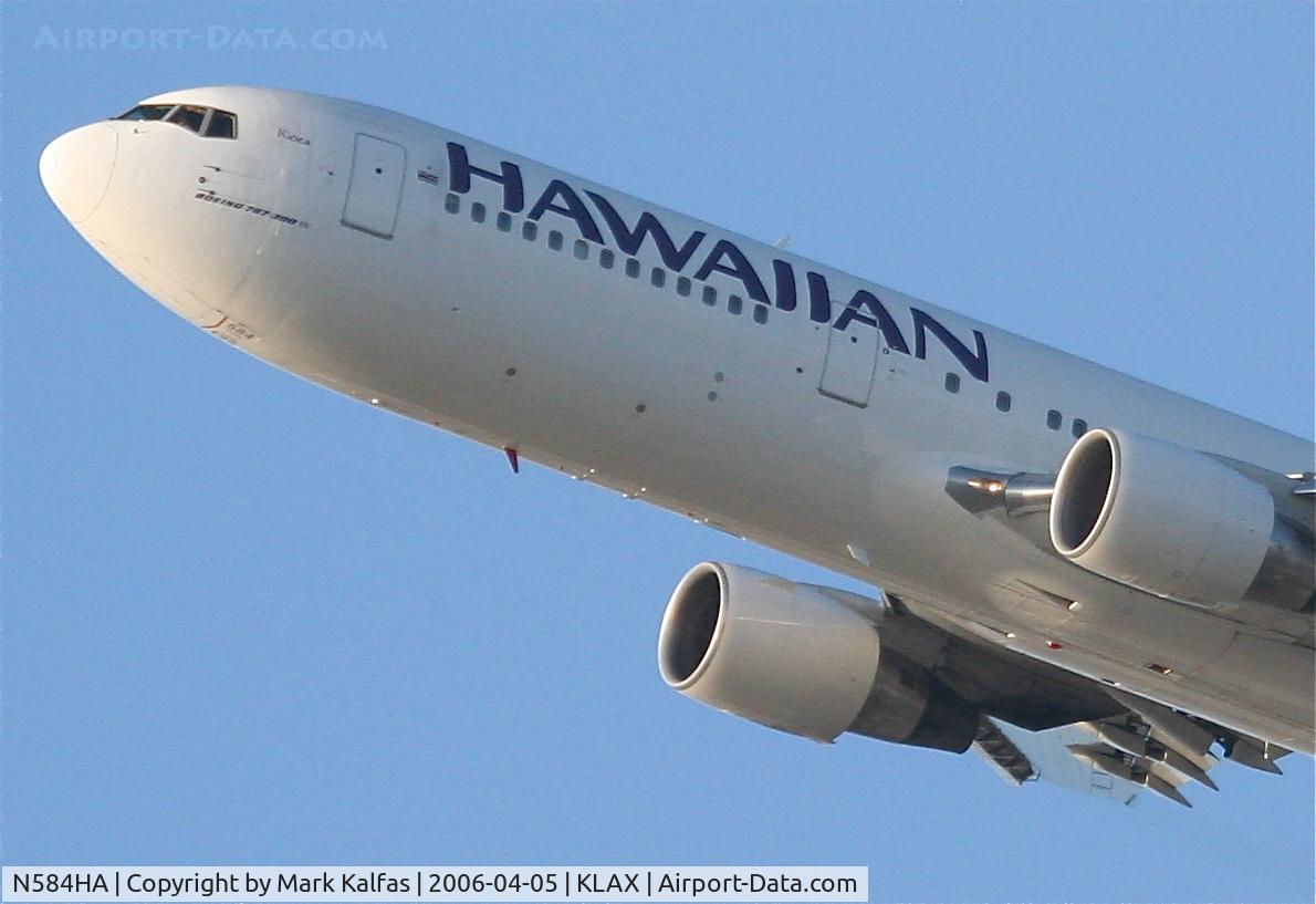 N584HA, 1989 Boeing 767-3G5 C/N 24258, Hawaiian Airlines Boeing 767-3G5, N584HA 