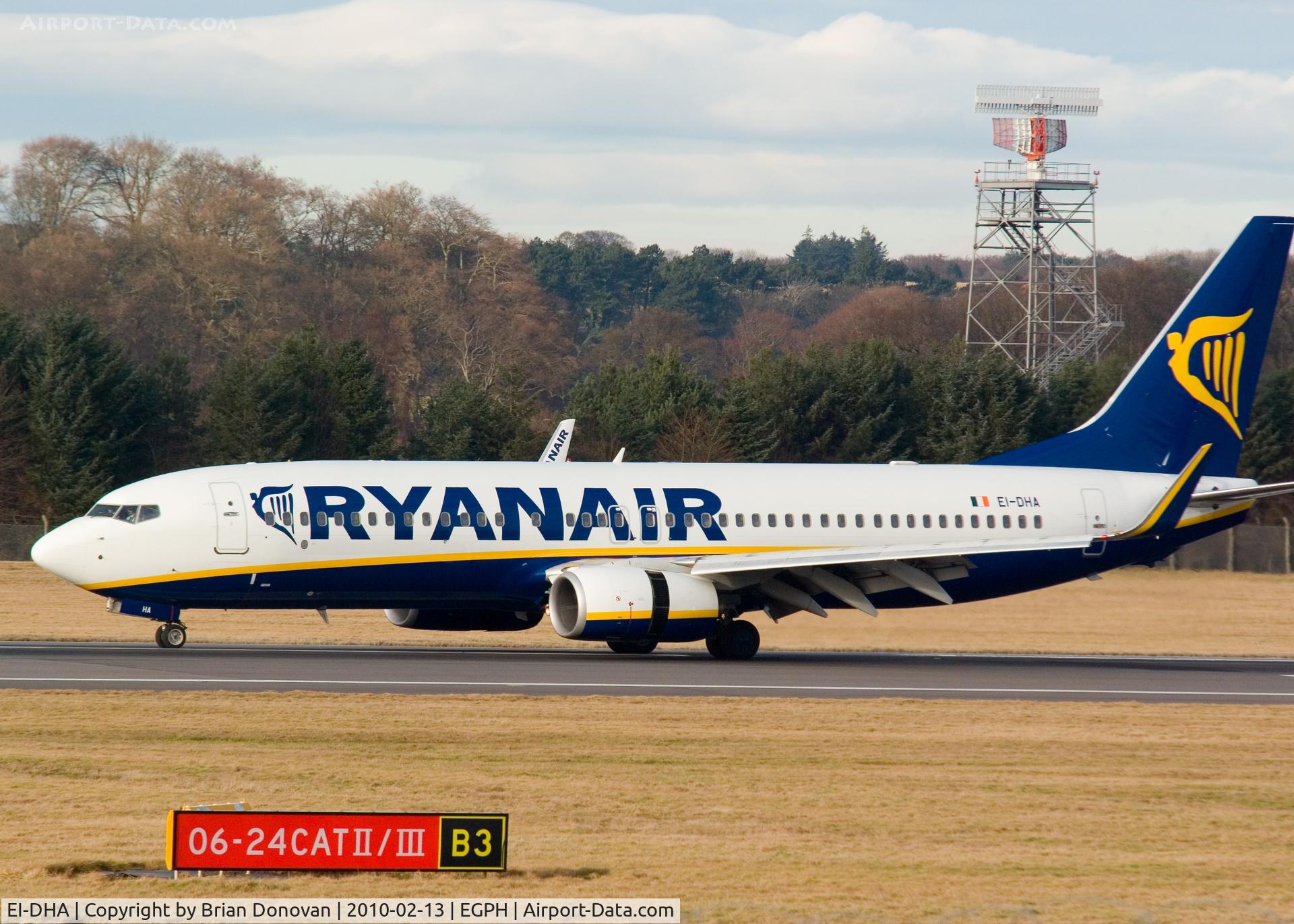 EI-DHA, 2005 Boeing 737-8AS C/N 33571, RyanAir