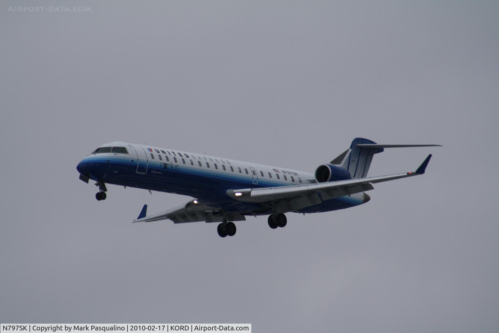 N797SK, 2010 Bombardier CRJ-700 (CL-600-2C10) Regional Jet C/N 10301, CL-600-2C10
