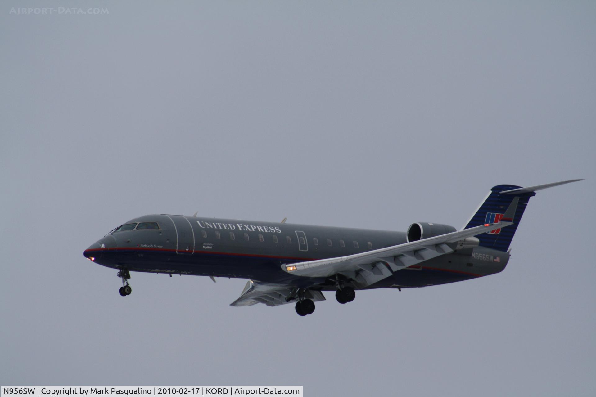 N956SW, 2003 Canadair CL-600-2B19 Regional Jet CRJ-200LR C/N 7825, CL-600-2C10