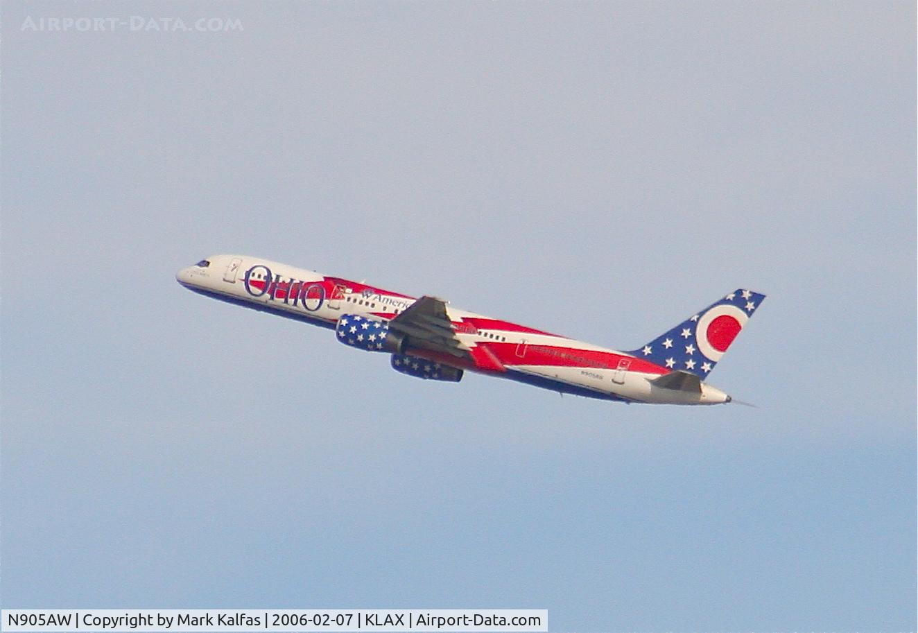 N905AW, 1986 Boeing 757-2S7 C/N 23567, America West Boeing 757-2S7, N905AW 