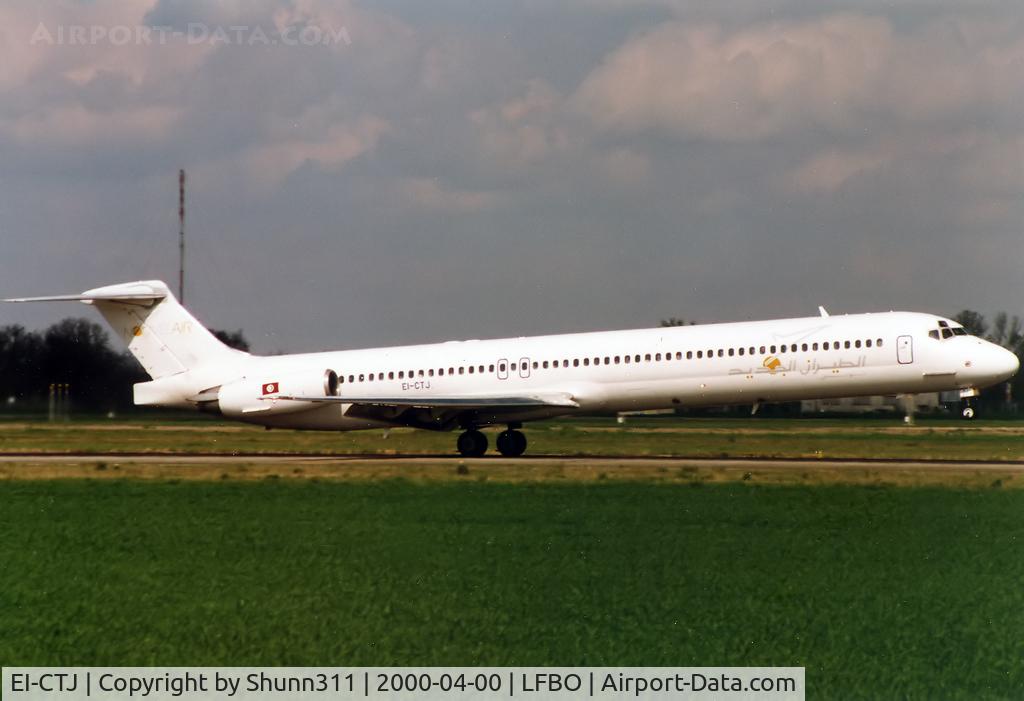 EI-CTJ, 1993 McDonnell Douglas MD-82 (DC-9-82) C/N 53147, Landing rwy 15R in 2nd livery