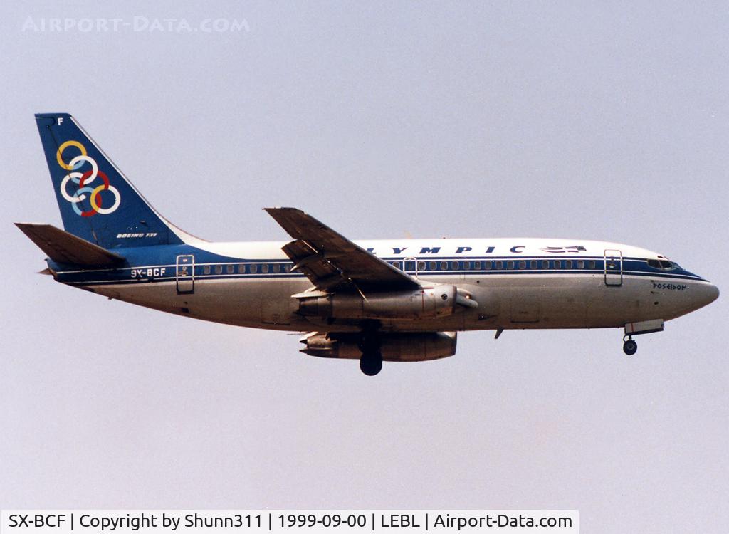 SX-BCF, 1980 Boeing 737-284 C/N 22301, Landing rwy 07