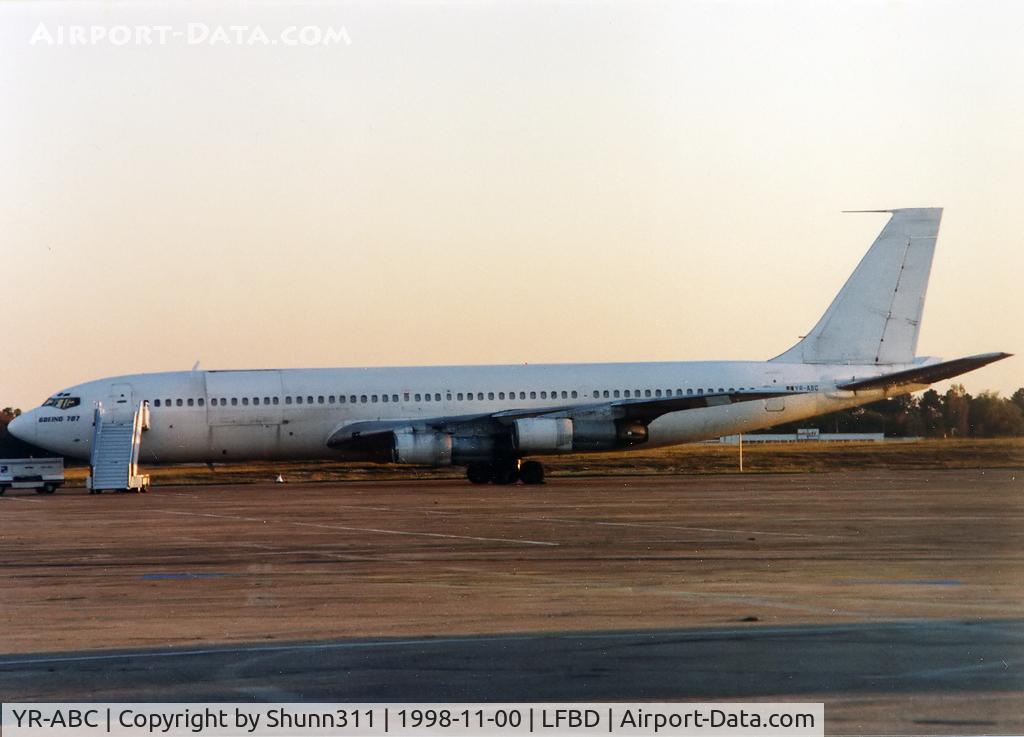 YR-ABC, 1974 Boeing 707-3K1C C/N 20805, Parked at the Cargo apron...