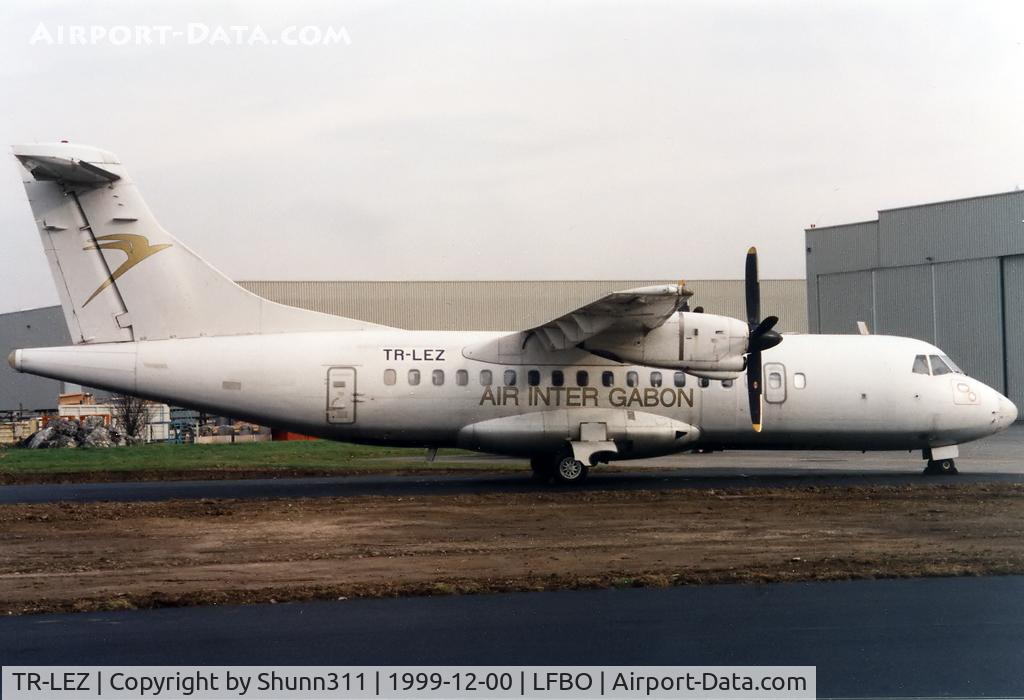 TR-LEZ, 1988 ATR 42-320 C/N 087, On overhaul at the SIDMI facility...