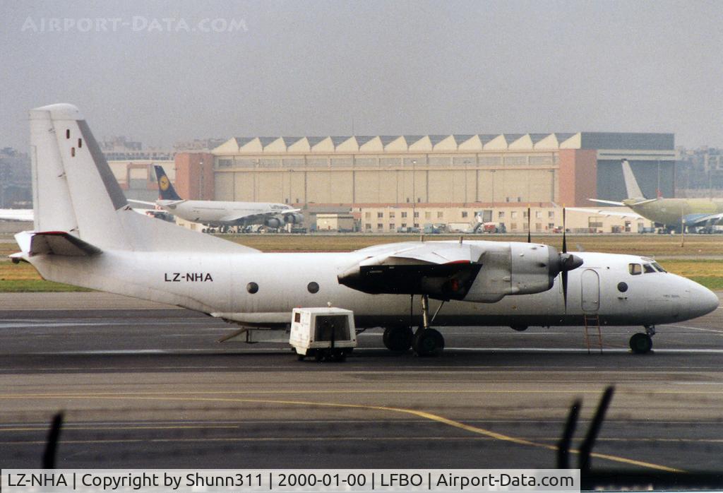 LZ-NHA, 1977 Antonov An-26 C/N 47 02, Parked at the Cargo apron...