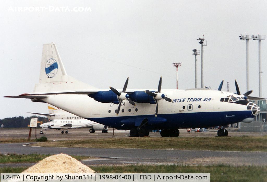 LZ-ITA, Antonov An-12BP C/N 3341004, Parked at the Cargo apron...