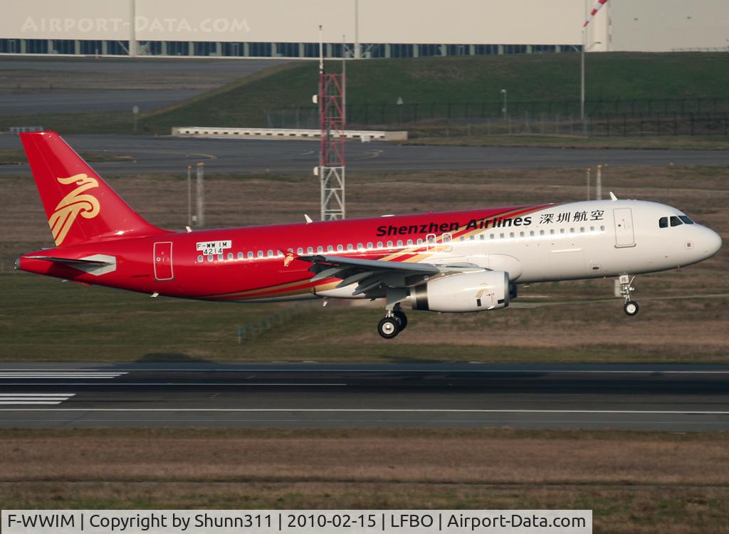 F-WWIM, 2010 Airbus A320-232 C/N 4214, C/n 4214 - To be B-6615