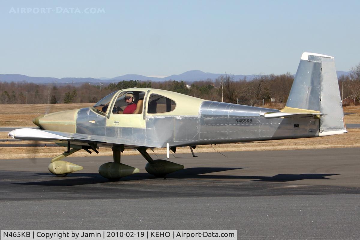 N465KB, 2008 Vans RV-10 C/N 40261, Just needs a quart or two of paint . . .