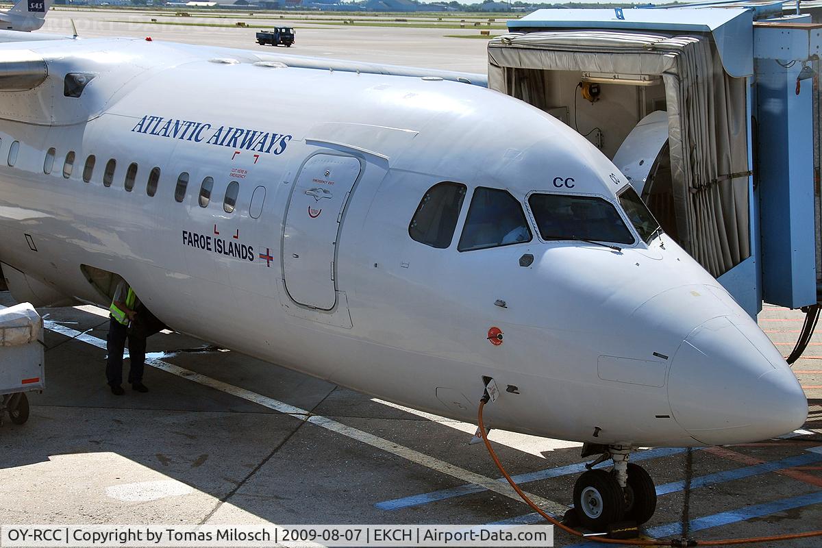 OY-RCC, 1999 British Aerospace Avro 146-RJ100 C/N E3357, 