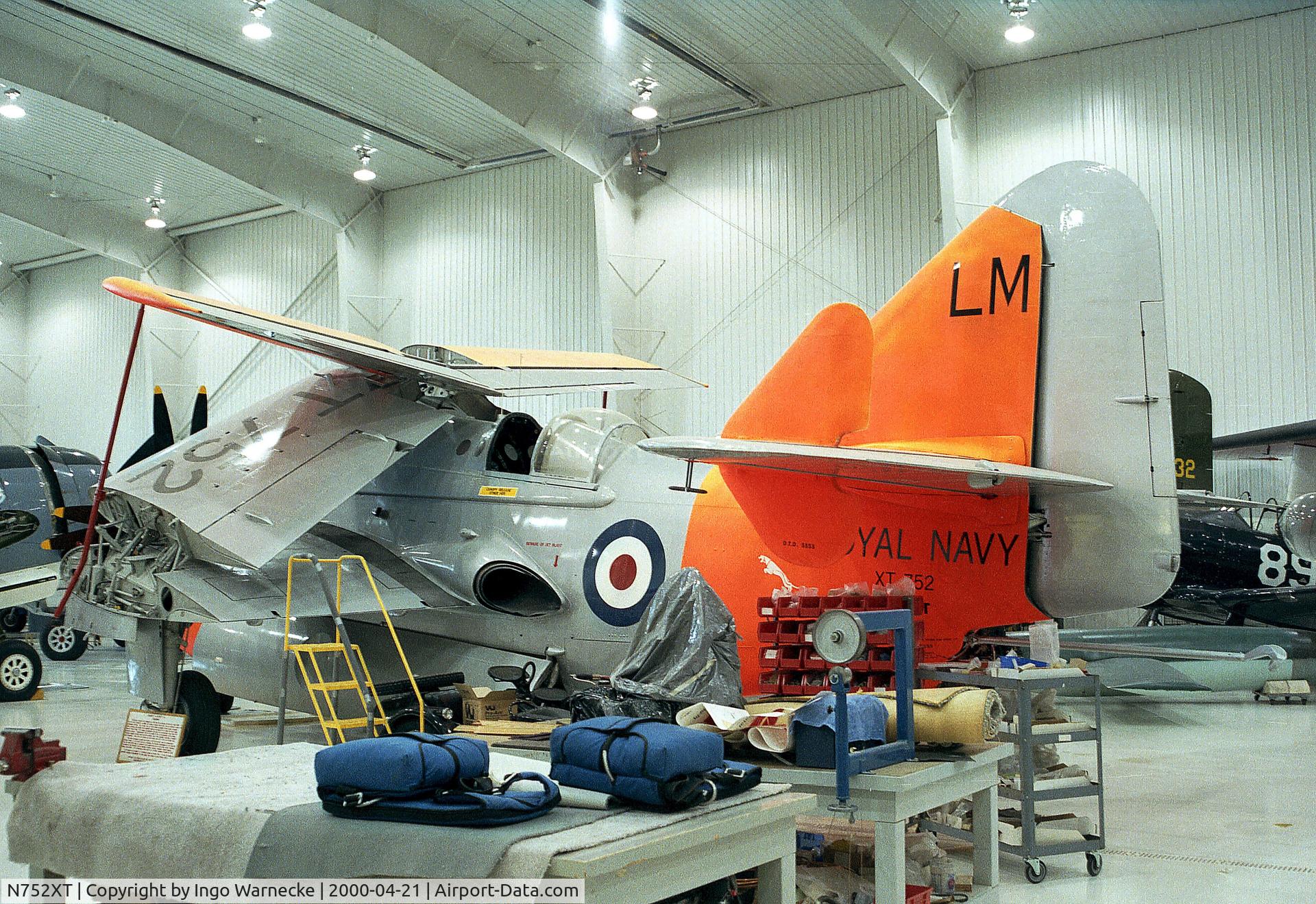 N752XT, 1954 Fairey Gannet T.5 C/N F9137, Fairey Gannet T5 at the Polar Aviation Museum, Blaine MN