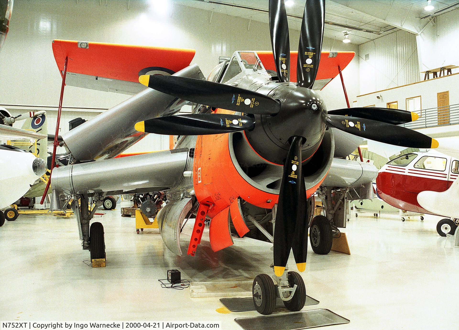 N752XT, 1954 Fairey Gannet T.5 C/N F9137, Fairey Gannet T5 at the Polar Aviation Museum, Blaine MN