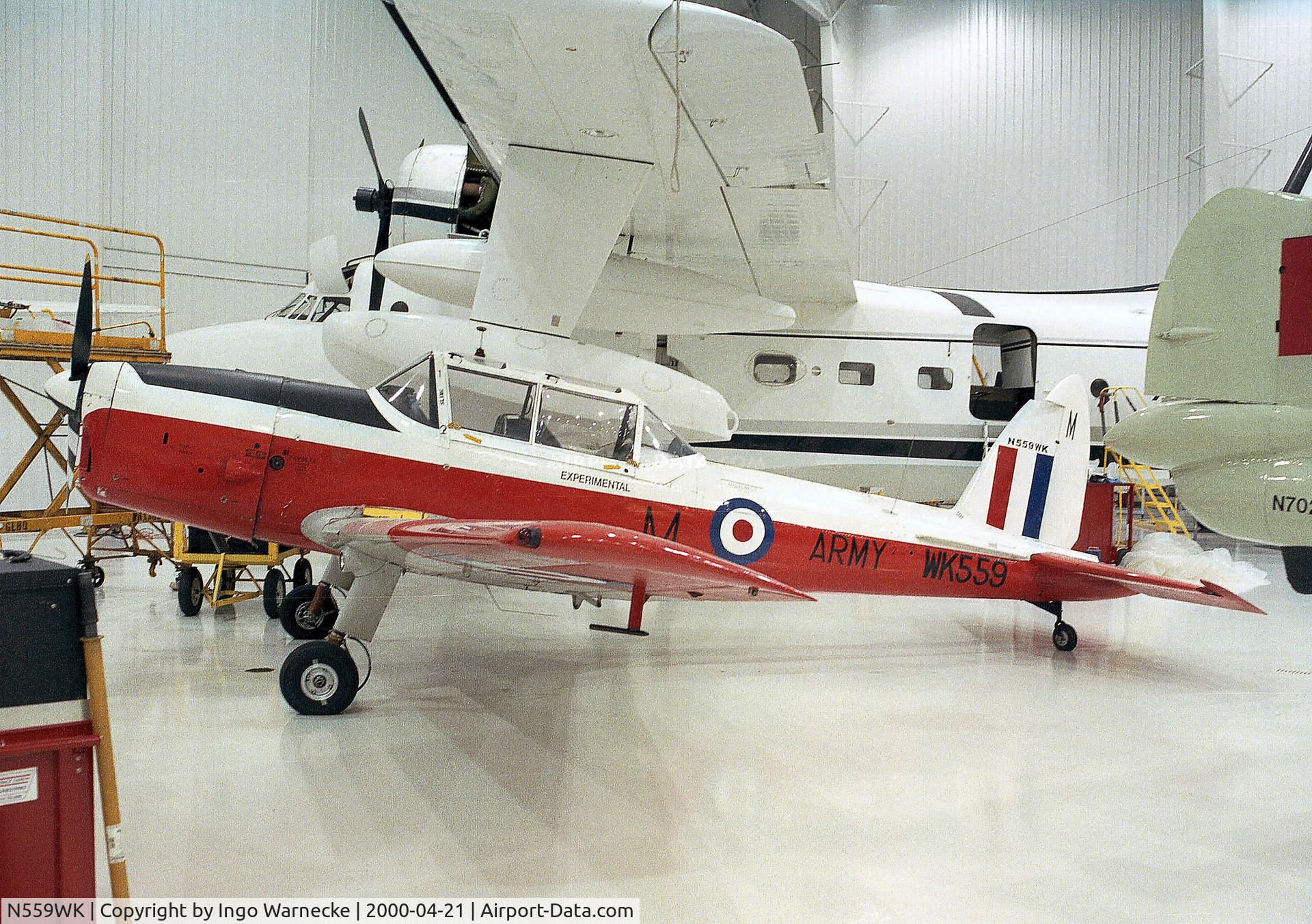 N559WK, 1952 De Havilland DHC-1 Chipmunk T.10 C/N C1/0576, De Havilland Canada DHC-1 Chipmunk T10 at the Polar Aviation Museum, Blaine MN