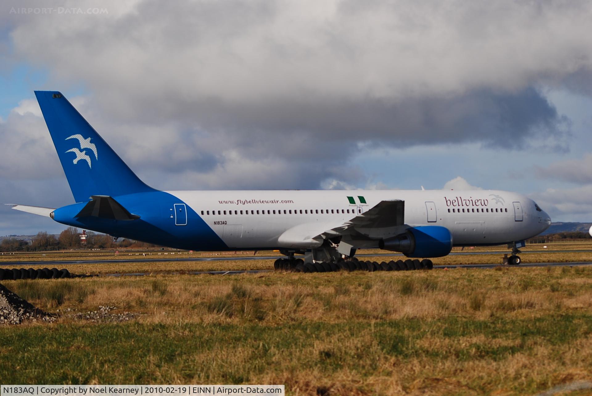 N183AQ, 1989 Boeing 767-3P6/ER C/N 24496, Stored at Shannon since 2009.