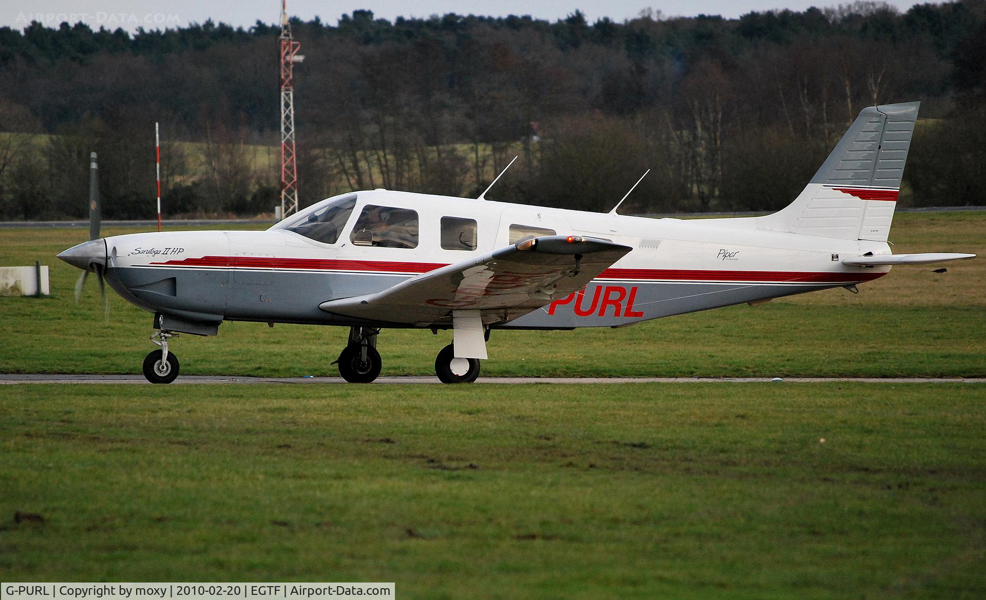 G-PURL, 1994 Piper PA-32R-301 Saratoga II HP C/N 3213078, Saratoga II at Fairoaks Ex N620PL