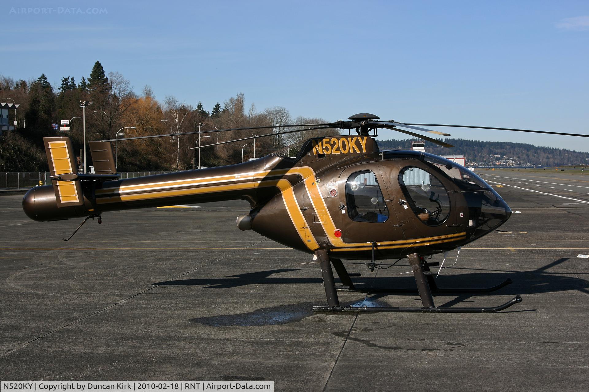 N520KY, 1992 McDonnell Douglas 500N C/N LN041, Nice wintery light at Renton