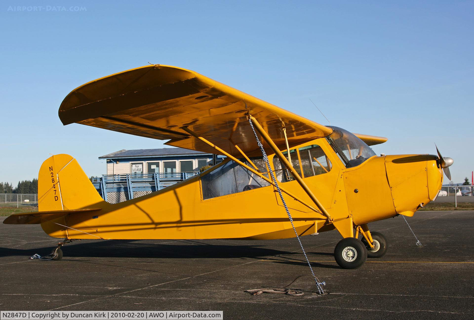 N2847D, Aeronca 7BCM C/N 7BCM-51, Early morning on a spring-like day