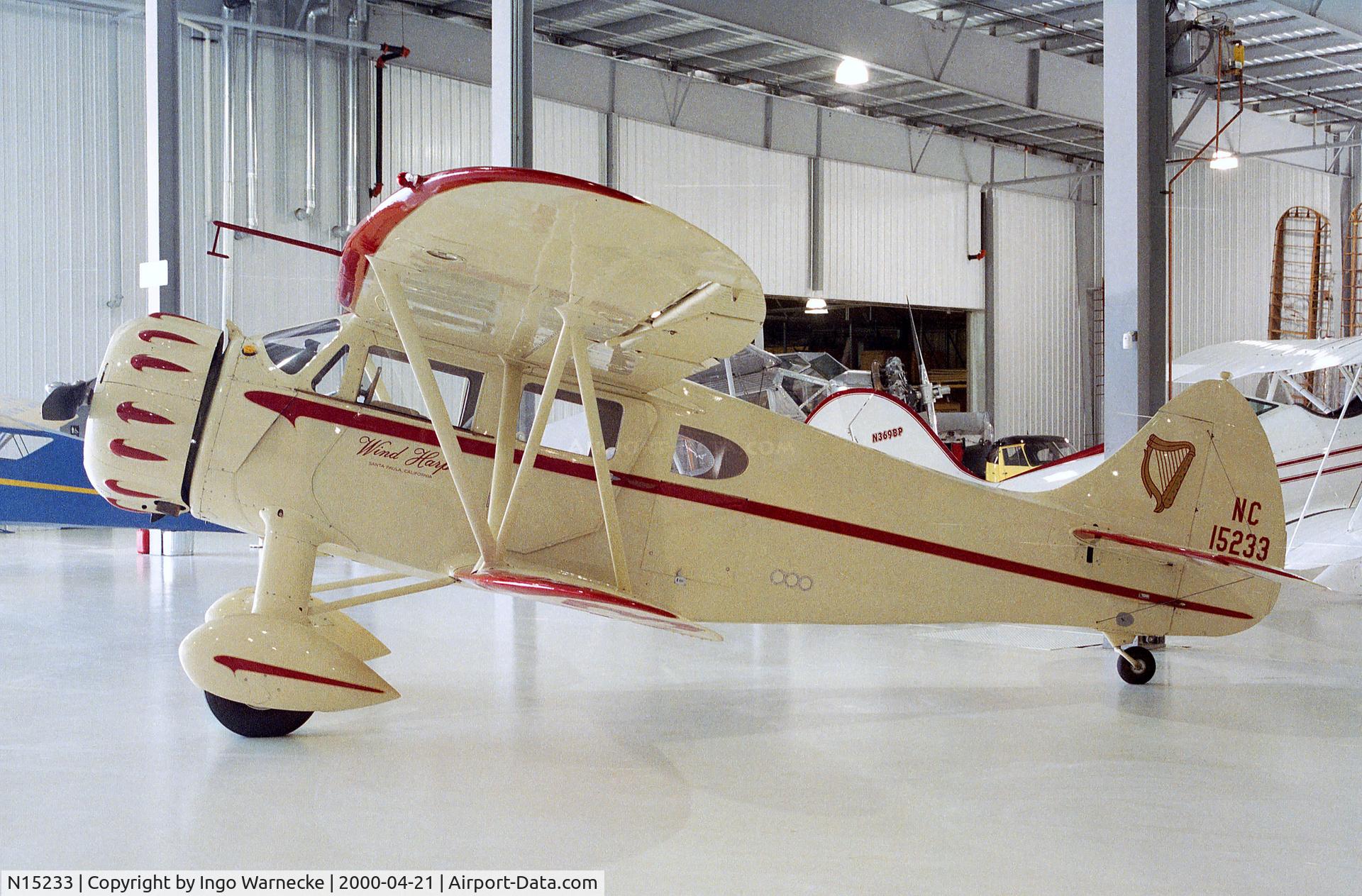 N15233, 1935 Waco CUC-1 C/N 4318, Waco CUC-1 at the Golden Wings Flying Museum, Blaine MN