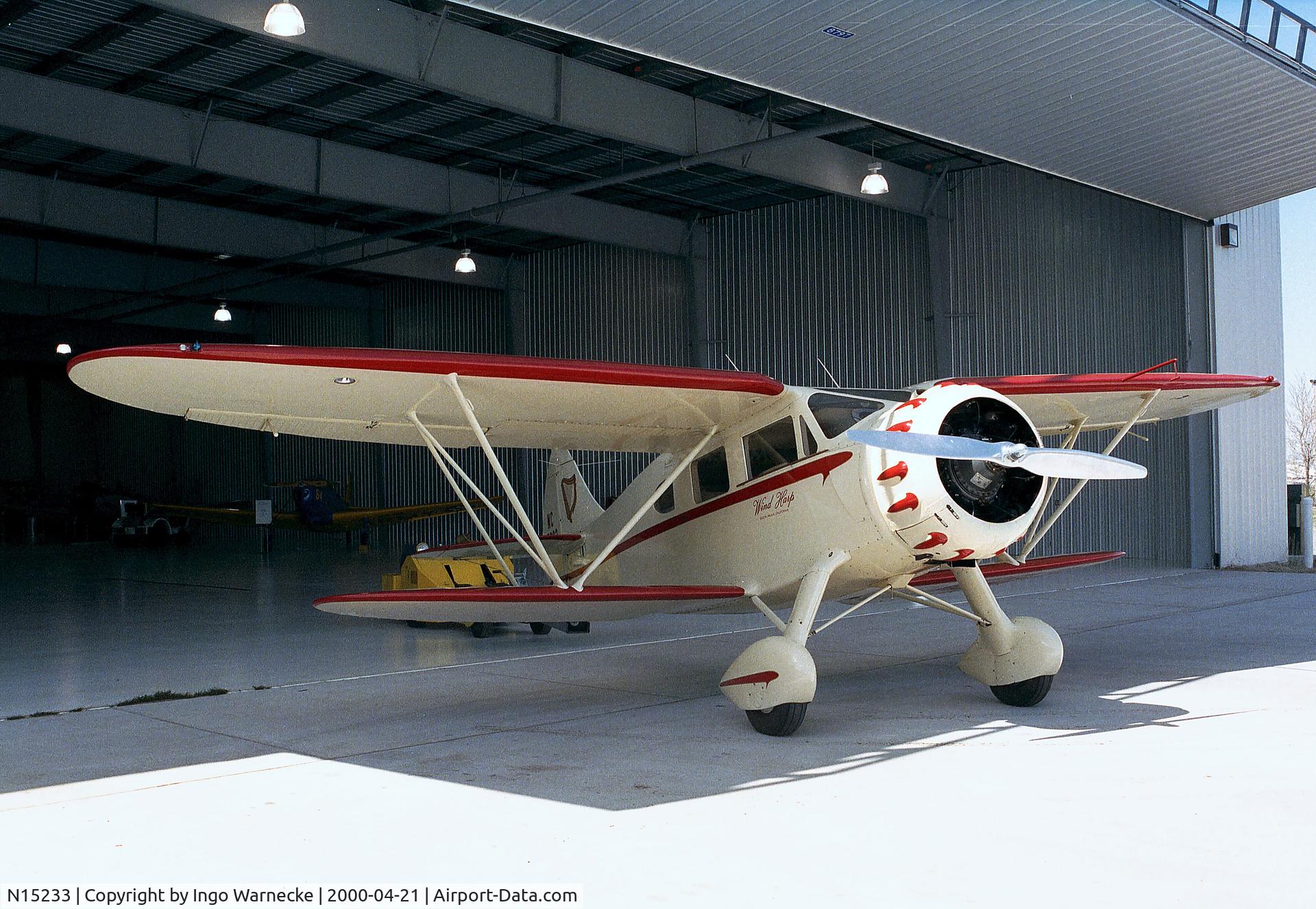 N15233, 1935 Waco CUC-1 C/N 4318, Waco CUC-1 at the Golden Wings Flying Museum, Blaine MN