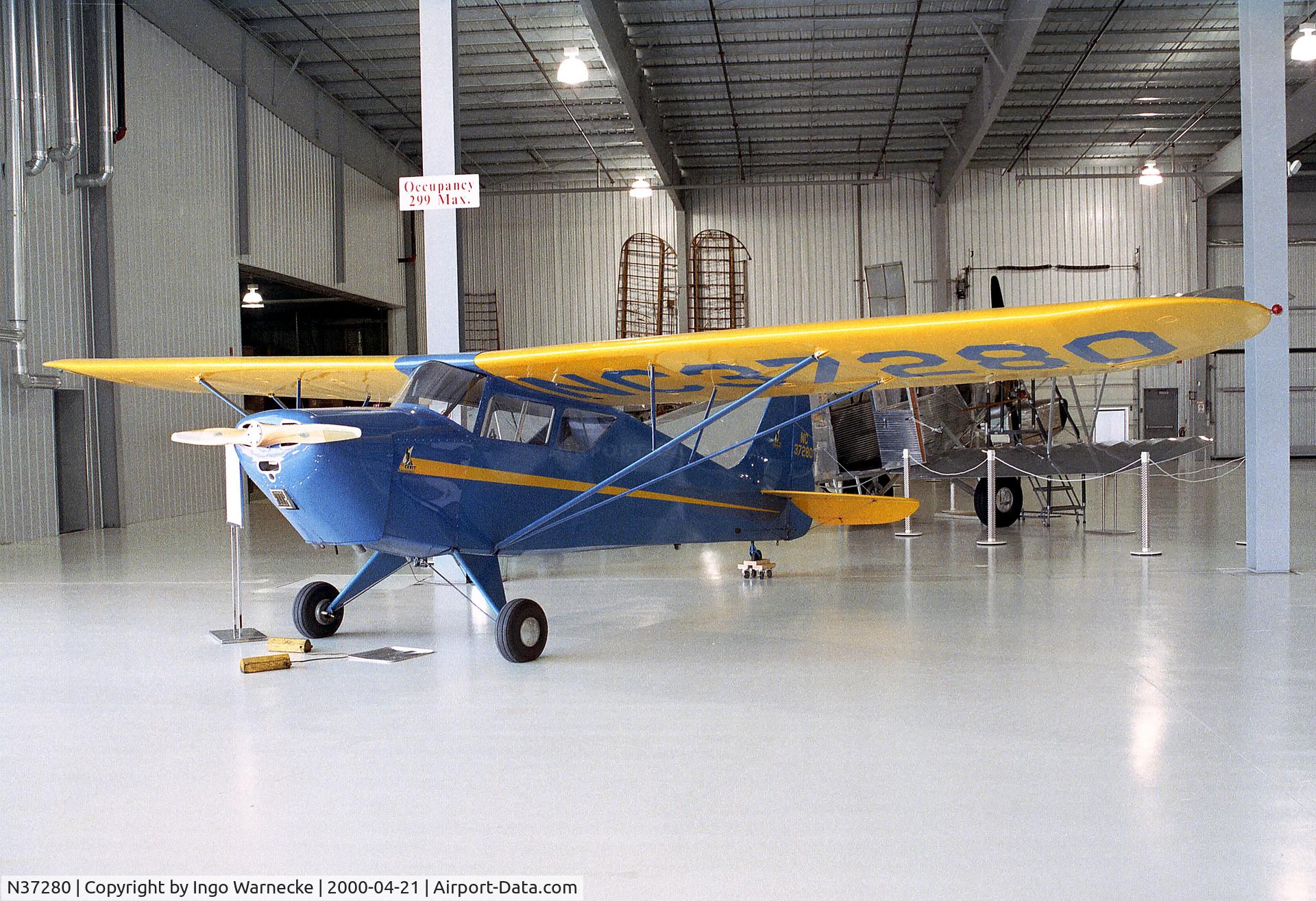 N37280, 1941 Interstate S-1A Cadet C/N 123, Interstate S-1A Cadet at the Golden Wings Flying Museum, Blaine MN