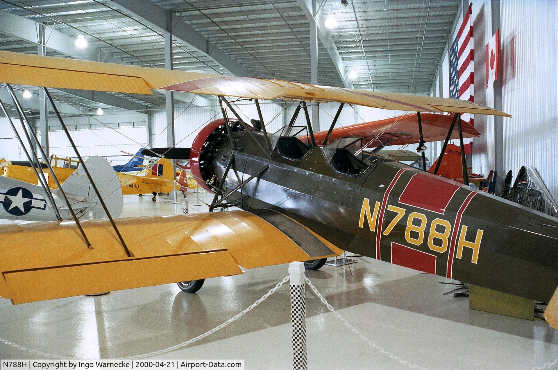 N788H, 1930 Stearman 6L Cloudboy C/N 6003, Stearman 6L at the Golden Wings Flying Museum, Blaine MN