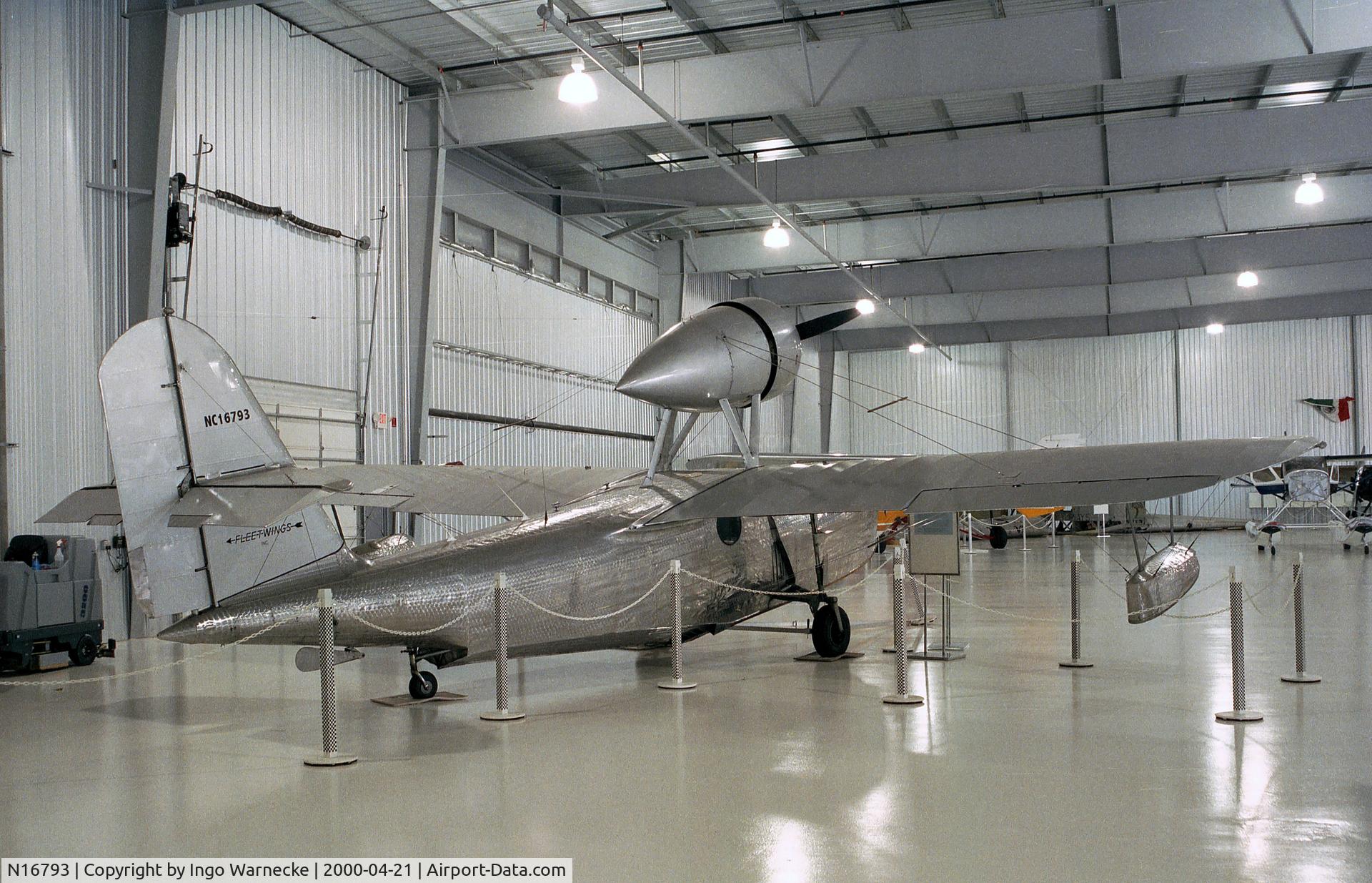 N16793, 1936 Fleetwings F401 C/N 1, Fleetwings F401 at the Golden Wings Flying Museum, Blaine MN