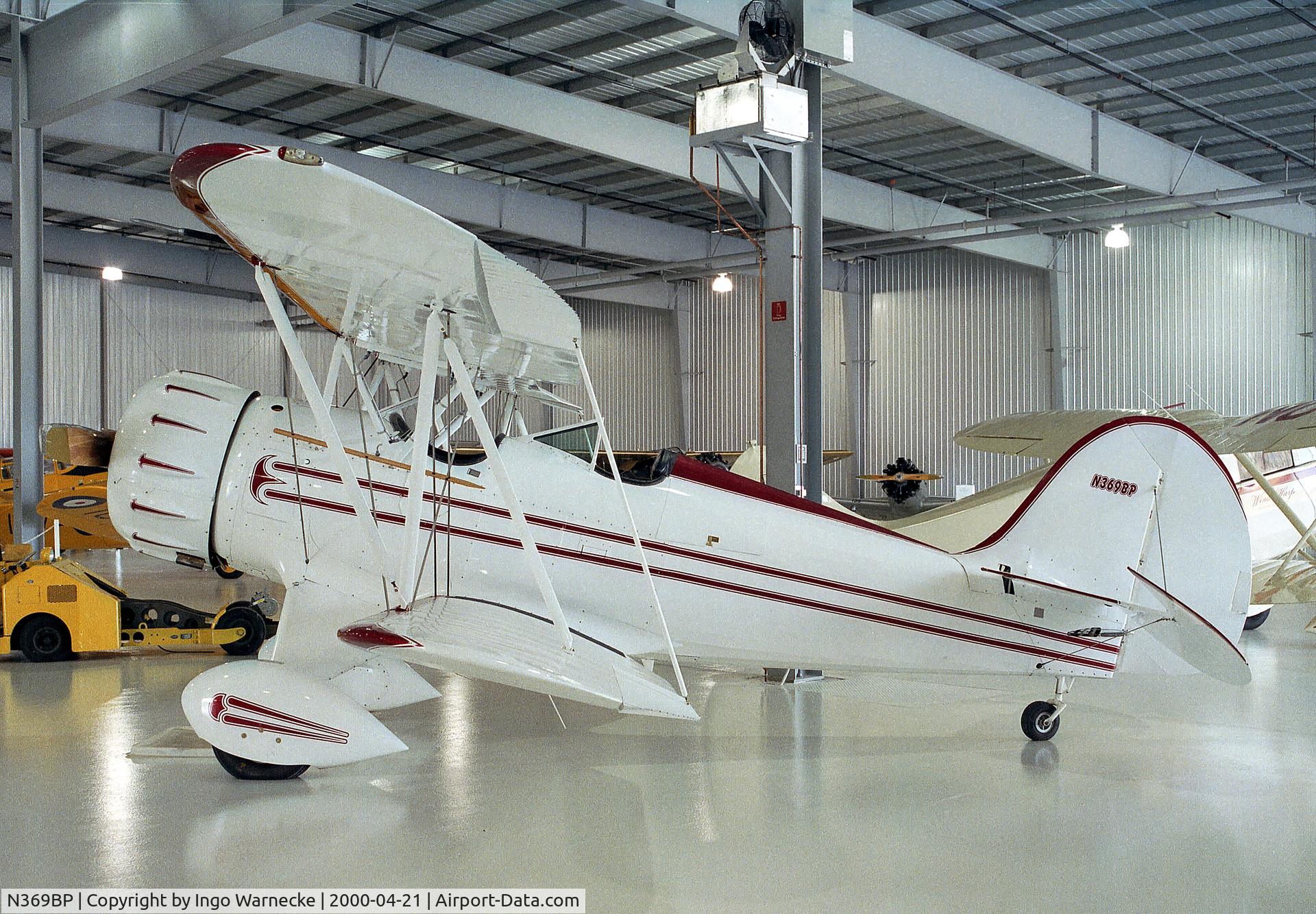 N369BP, 1987 Classic Aircraft Corp WACO YMF C/N F5-005, Classiv Aircraft Waco YMF at the Golden Wings Flying Museum, Blaine MN