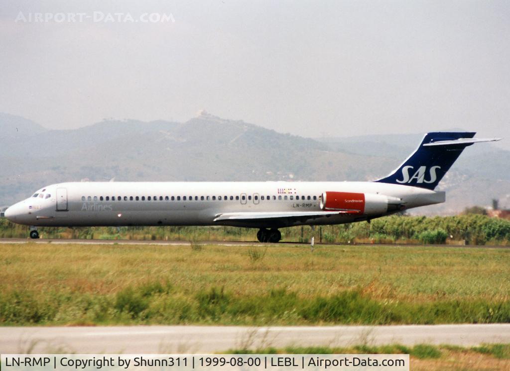 LN-RMP, 1991 McDonnell Douglas MD-87 (DC-9-87) C/N 53337, Ready for take off