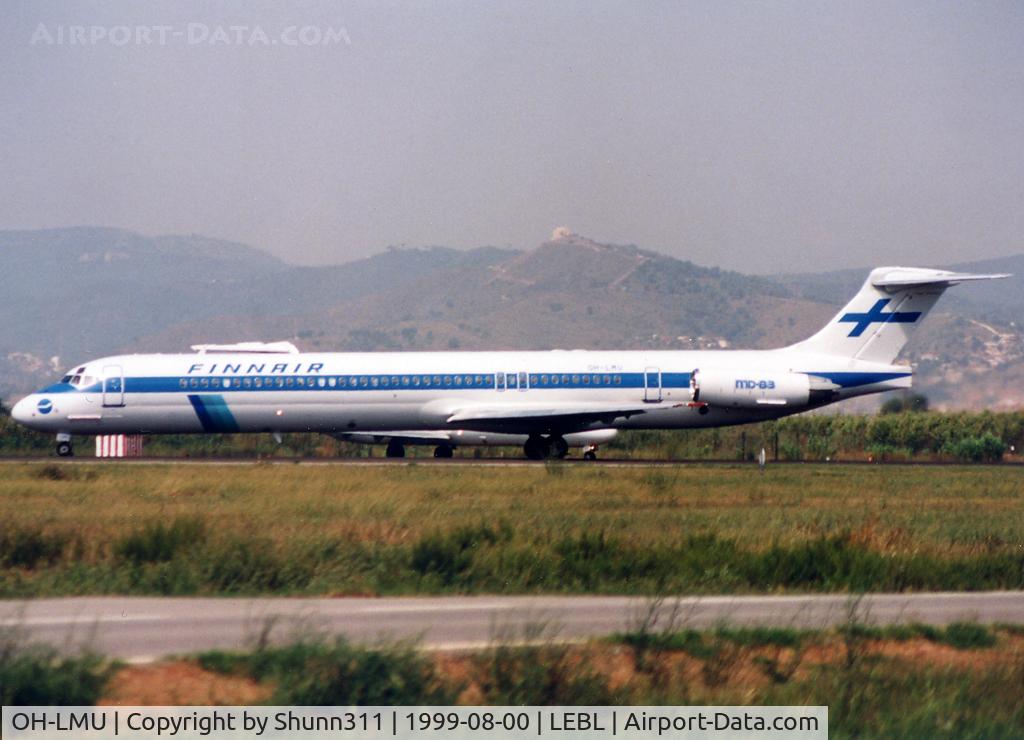 OH-LMU, 1989 McDonnell Douglas MD-83 (DC-9-83) C/N 49741, Raedy for take off...