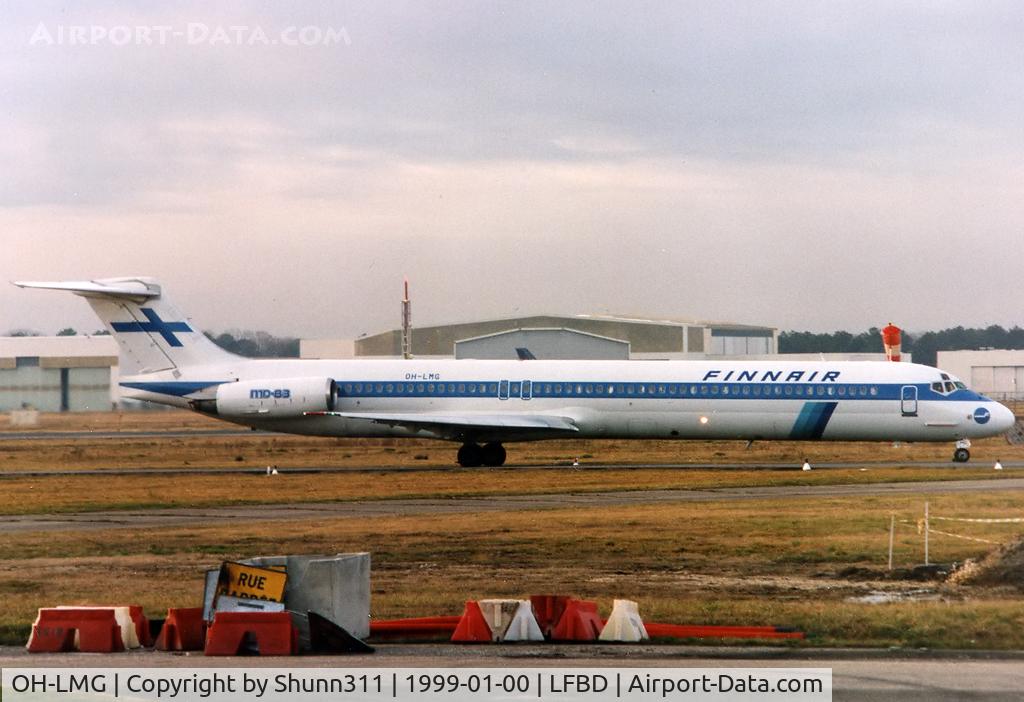 OH-LMG, 1988 McDonnell Douglas MD-83 (DC-9-83) C/N 49625, Taxiing for departure...
