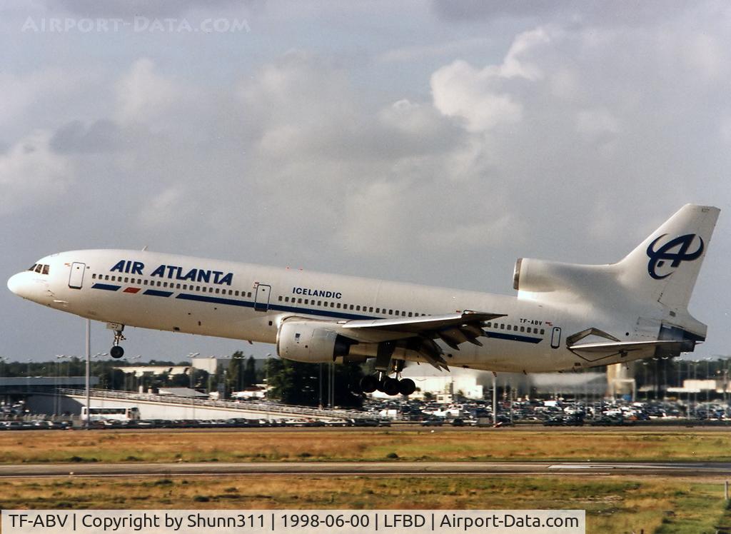 TF-ABV, 1973 Lockheed L-1011-385-1 TriStar 1 C/N 193R-1033, On landing from BA106 AFB... Special CM98 flight :)