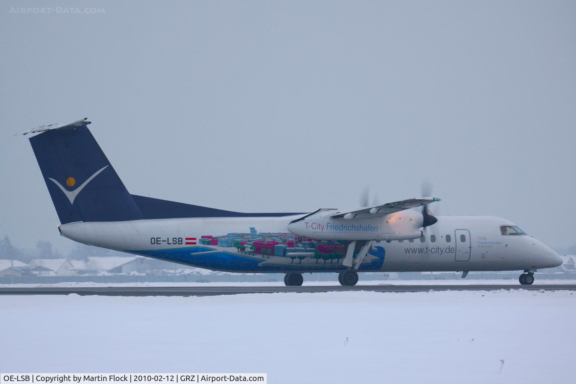 OE-LSB, 1998 De Havilland Canada DHC-8-314Q Dash 8 C/N 525, .