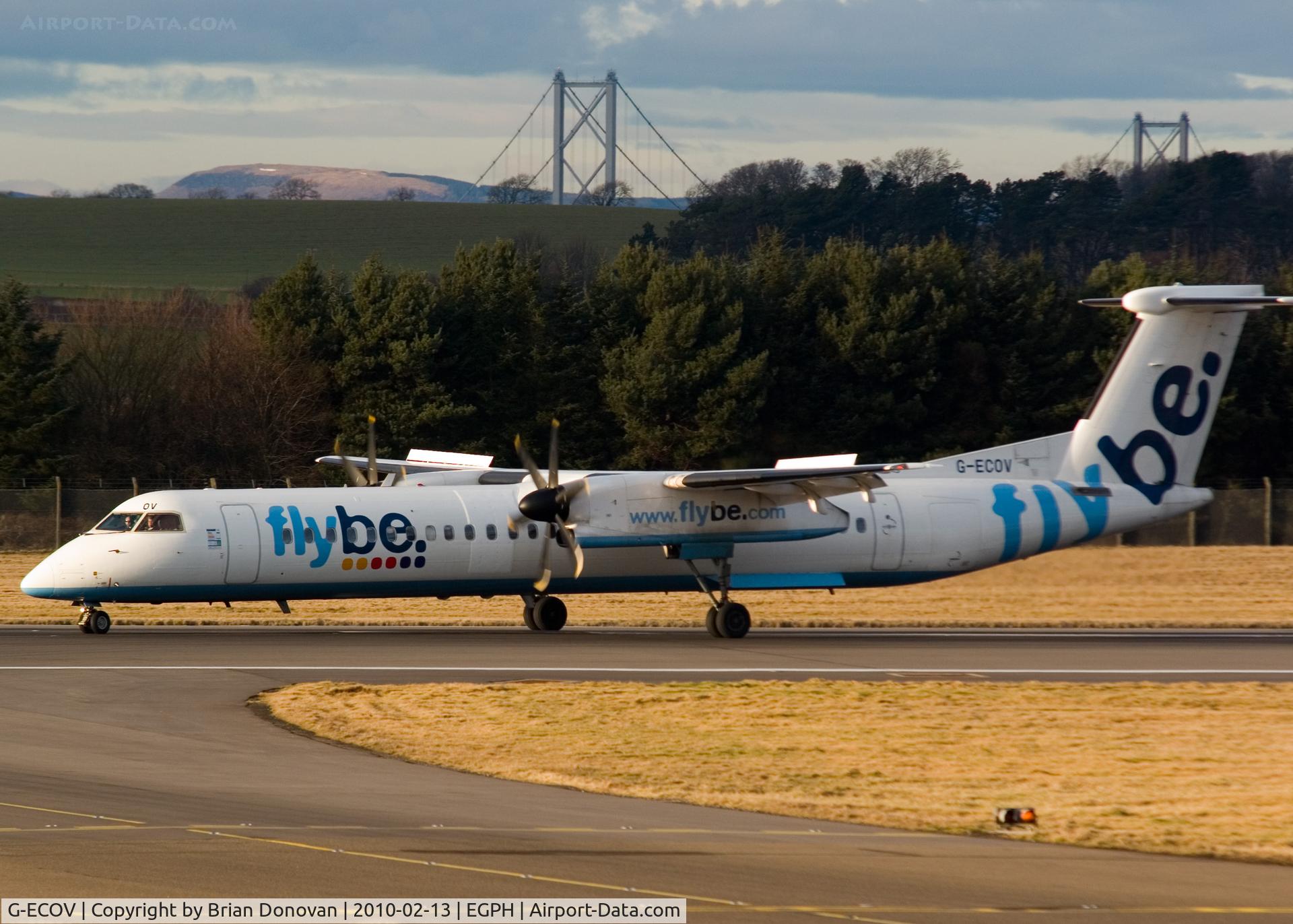 G-ECOV, 2000 De Havilland Canada DHC-8-402Q Dash 8 C/N 4033, FlyBe