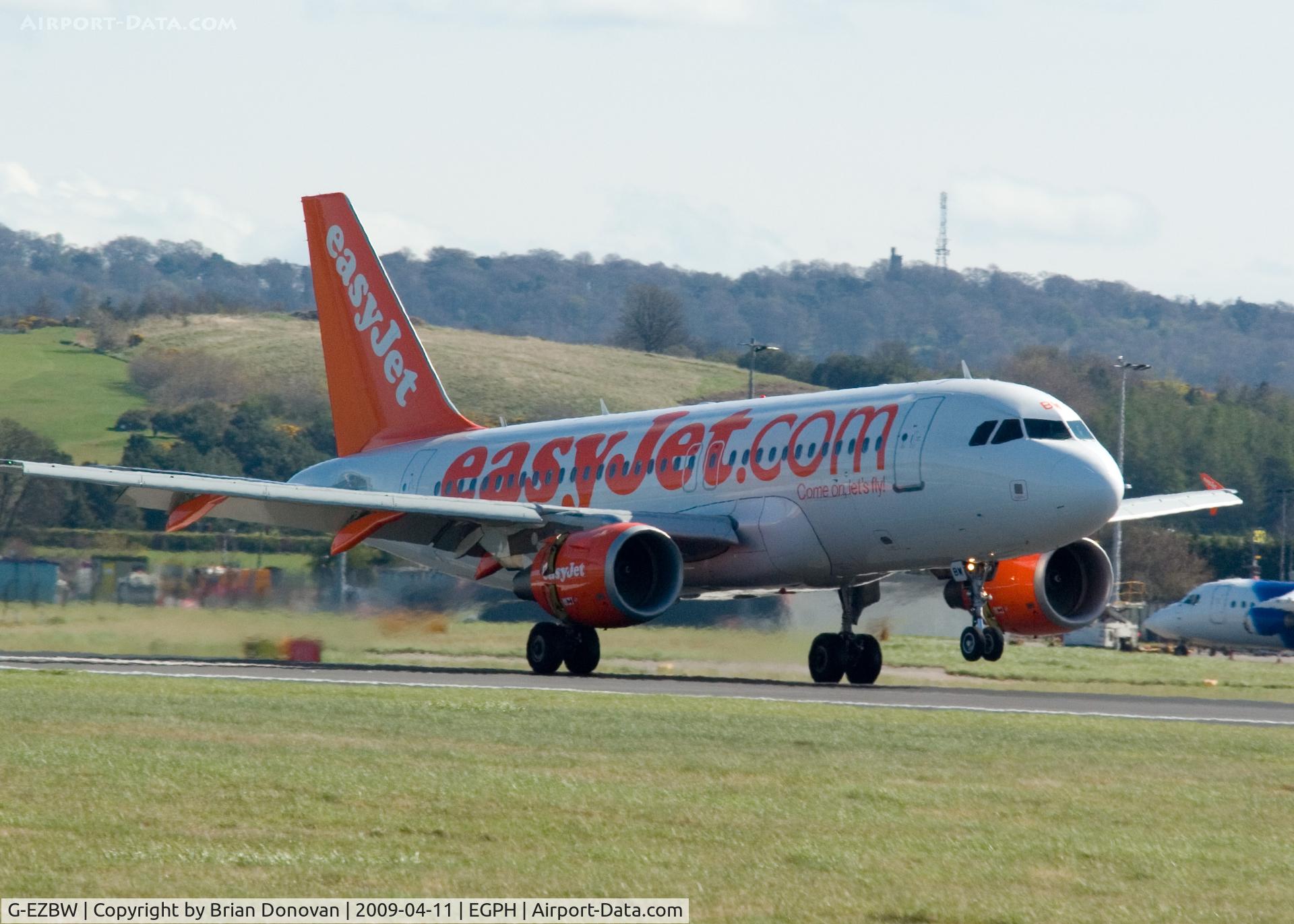 G-EZBW, 2007 Airbus A319-111 C/N 3134, EasyJet