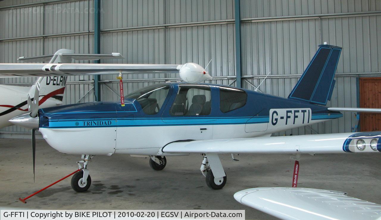 G-FFTI, 1990 Socata TB-20 Trinidad C/N 1065, SOCATA IN THE HANGER