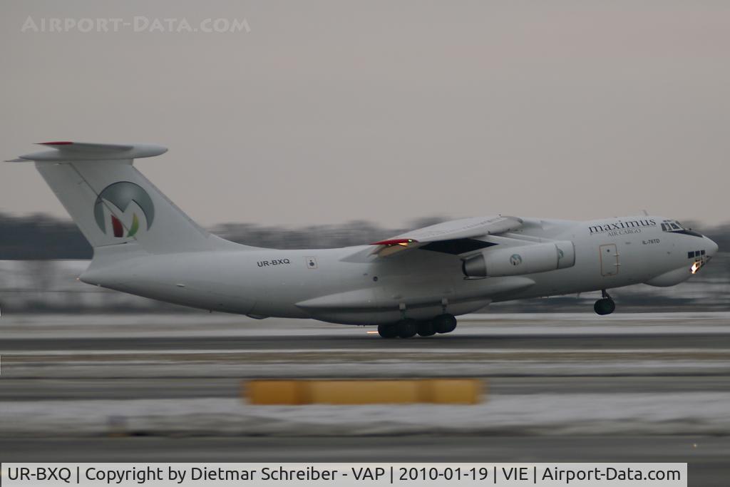 UR-BXQ, 1992 Ilyushin Il-76TD C/N 1023410360, Maximus Cargo Iljuschin 76