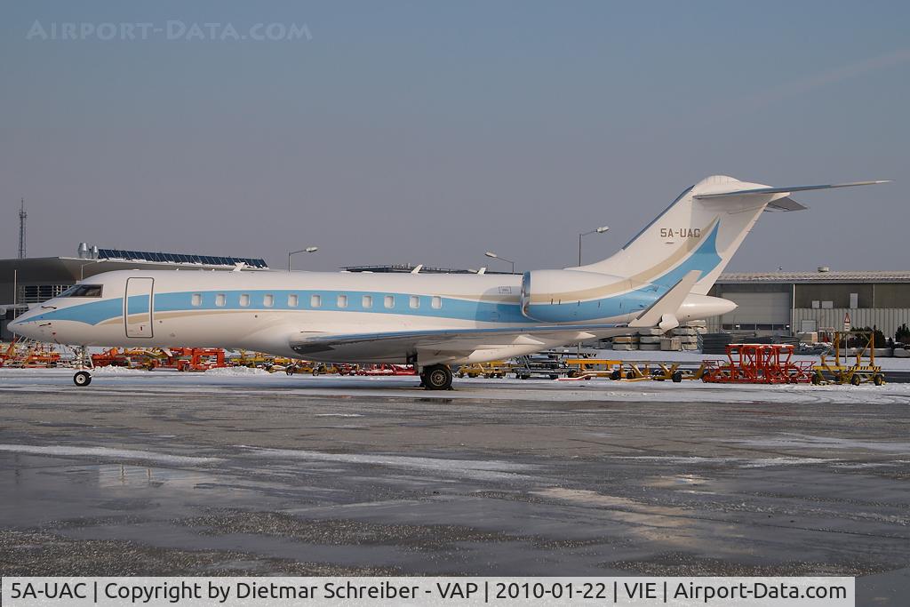 5A-UAC, 2007 Bombardier BD-700-1A11 Global 5000 C/N 9257, United Aviation Globalexpress 5000