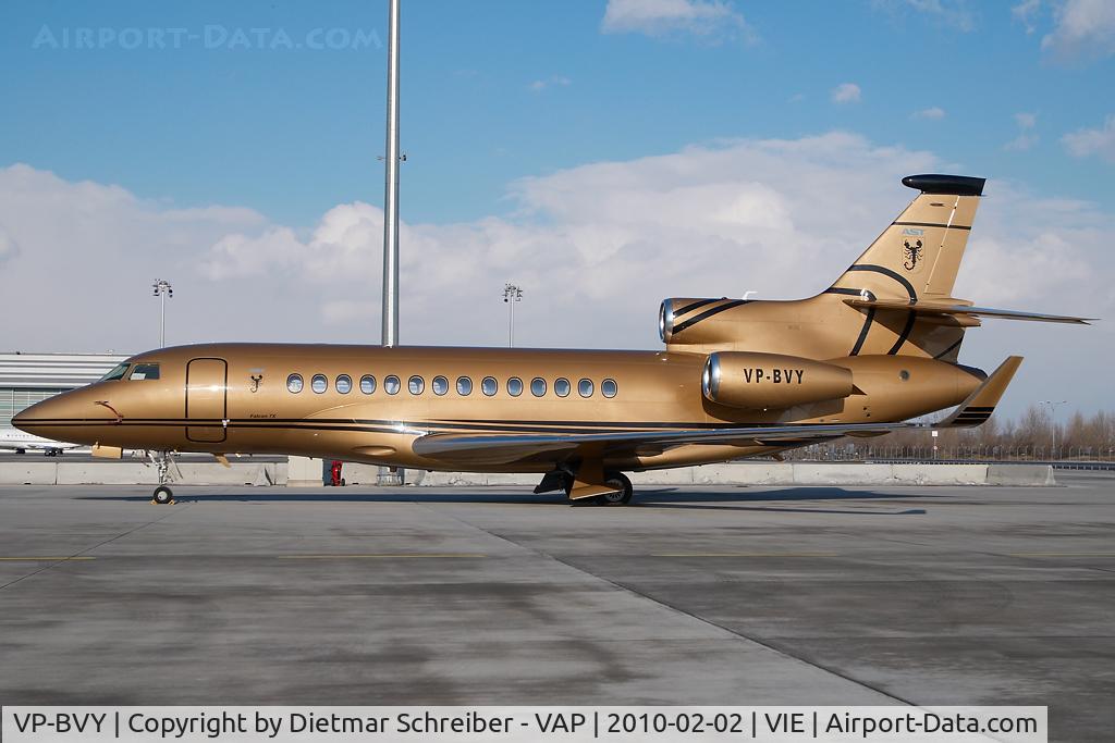 VP-BVY, 2007 Dassault Falcon 7X C/N 009, Falcon 7X
