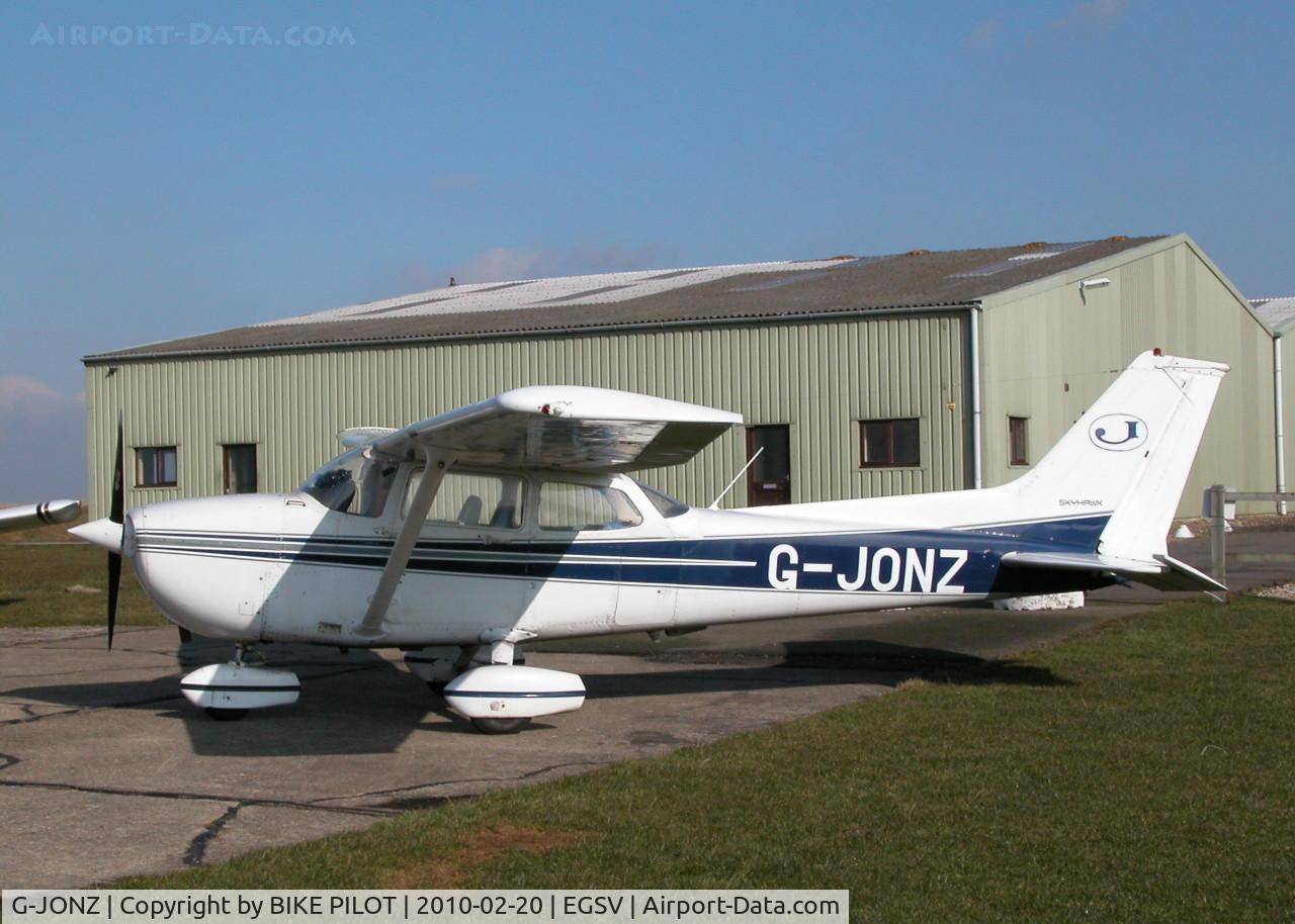 G-JONZ, 1984 Cessna 172P Skyhawk C/N 172-76233, DROPPED IN FOR 20 MINS THEN DEPARTED AGAIN