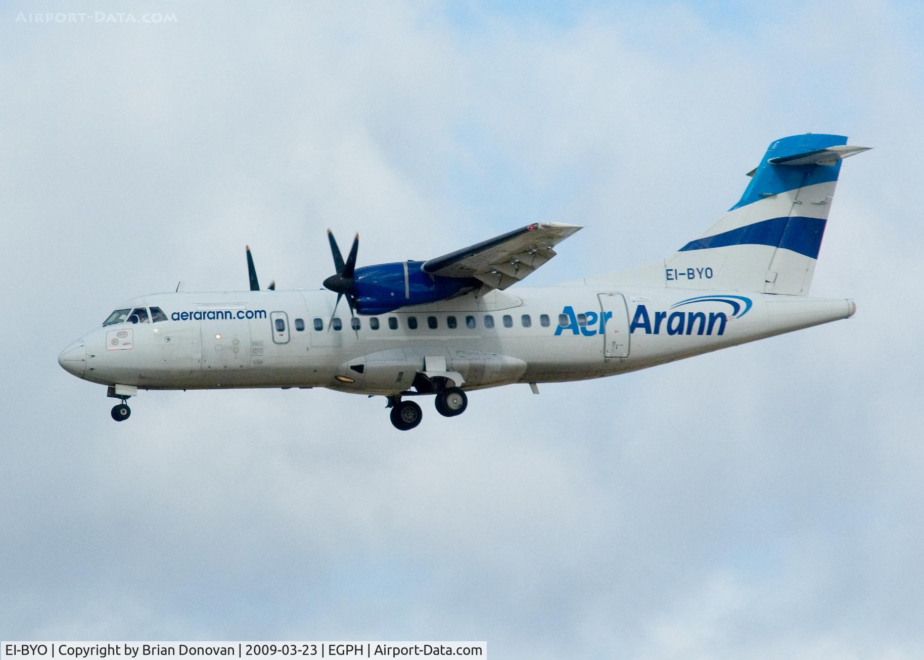 EI-BYO, 1989 ATR 42-300 C/N 161, Aer Arann