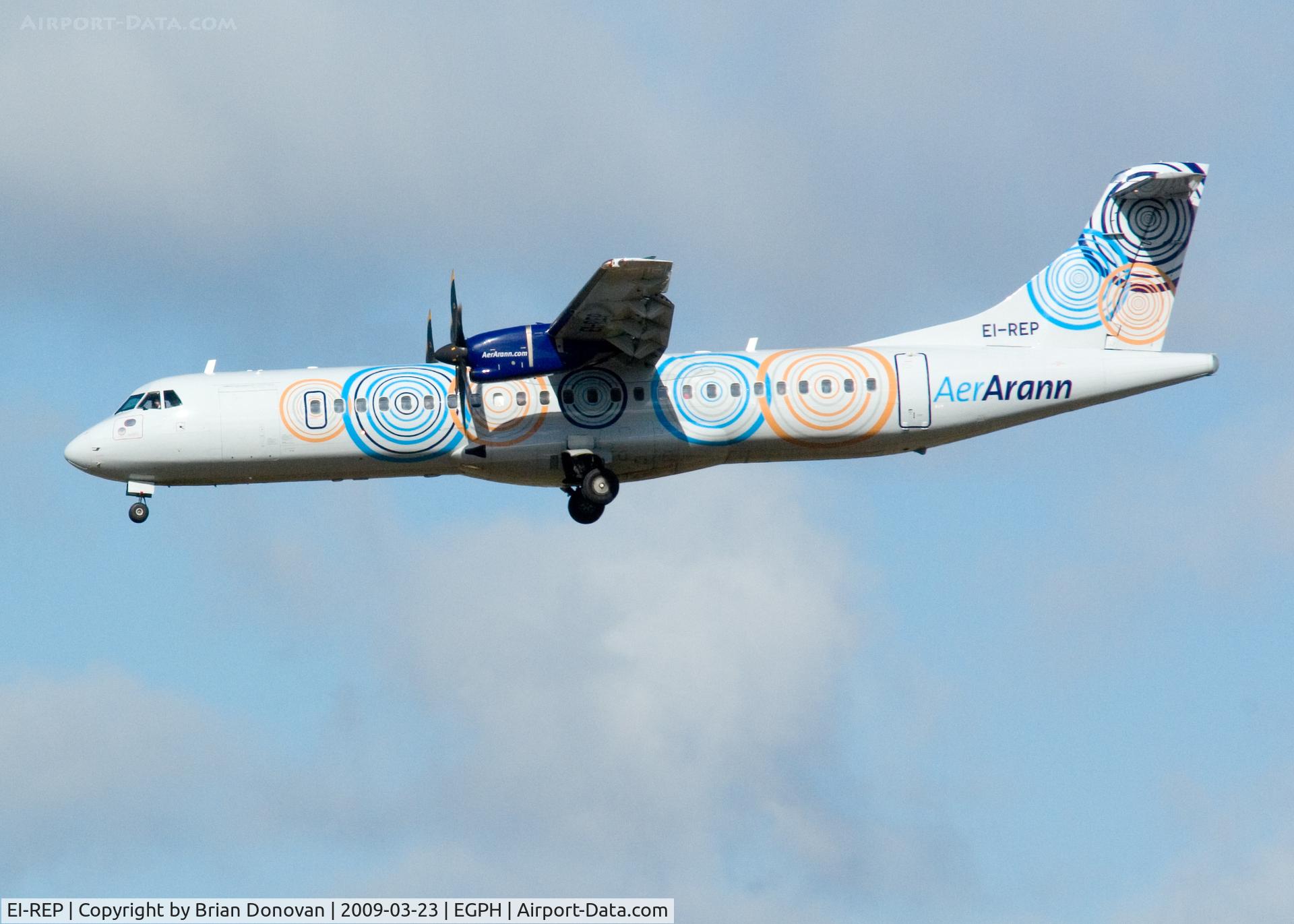 EI-REP, 2008 ATR 72-212A C/N 797, Aer Arann