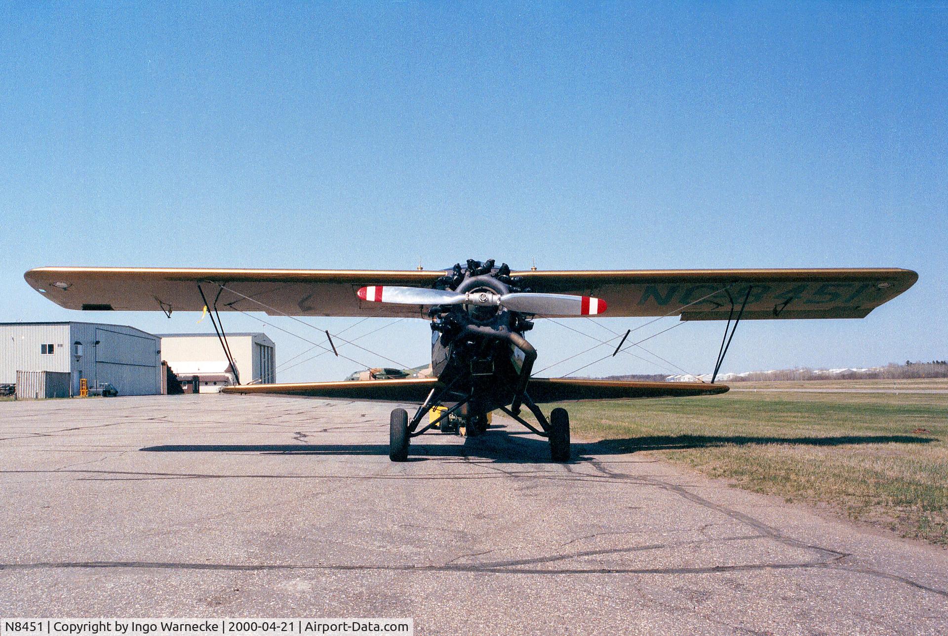 N8451, 1929 Buhl CA-3E C/N 57, Buhl CA-3E Airsedan at the Golden Wings Flying Museum, Blaine MN