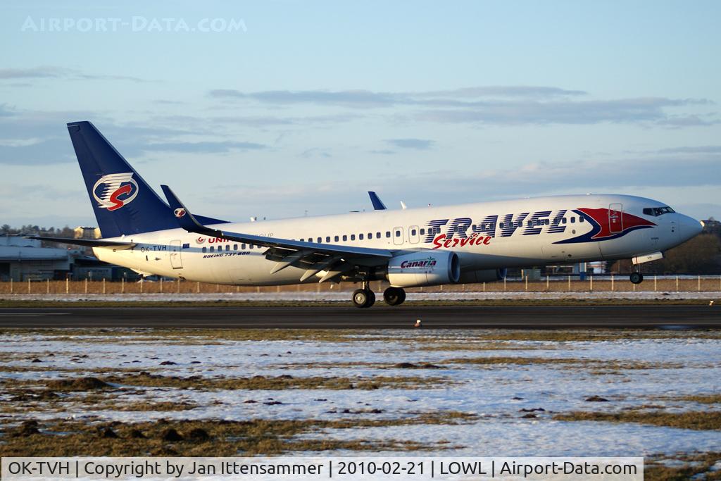 OK-TVH, 2008 Boeing 737-8Q8 C/N 35275, Travel Service