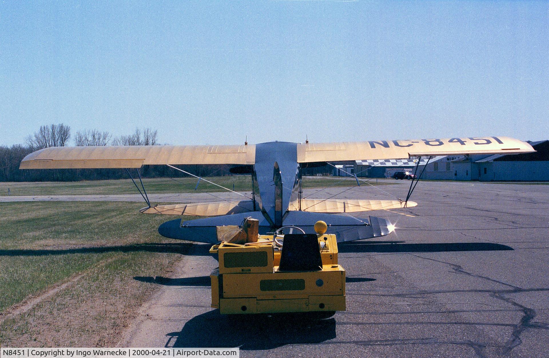 N8451, 1929 Buhl CA-3E C/N 57, Buhl CA-3E Airsedan at the Golden Wings Flying Museum, Blaine MN