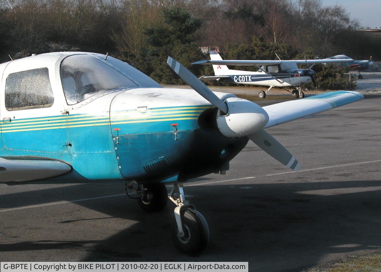 G-BPTE, 1976 Piper PA-28-181 Cherokee Archer II C/N 28-7690178, REDAIR TRAINER