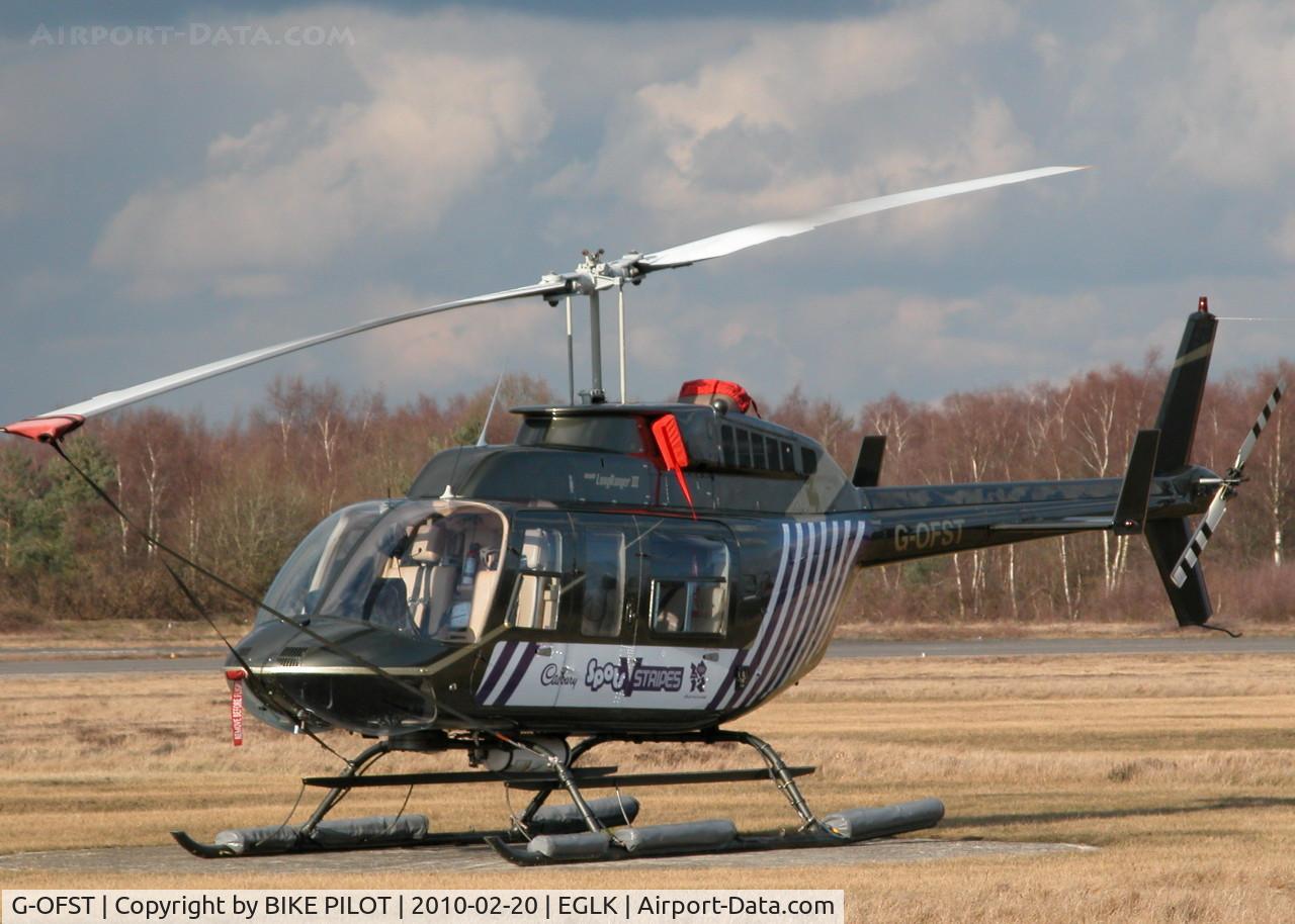 G-OFST, 1989 Bell 206L-3 LongRanger III C/N 51300, CHANGE OF OWNERSHIP AND REG. DUE 2010-03-01