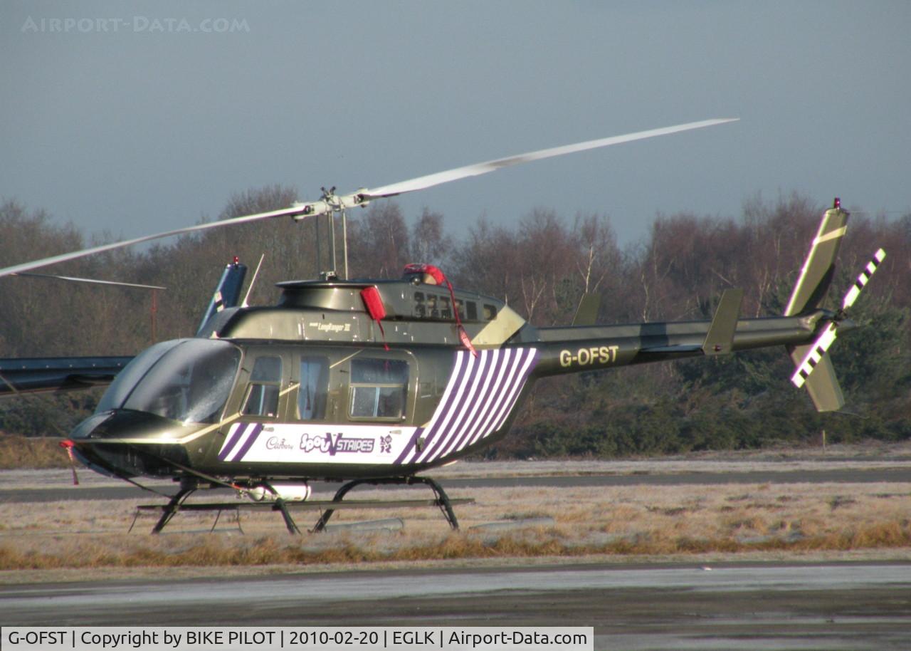 G-OFST, 1989 Bell 206L-3 LongRanger III C/N 51300, CHANGE OF OWNERSHIP AND REG. DUE 2010-03-01