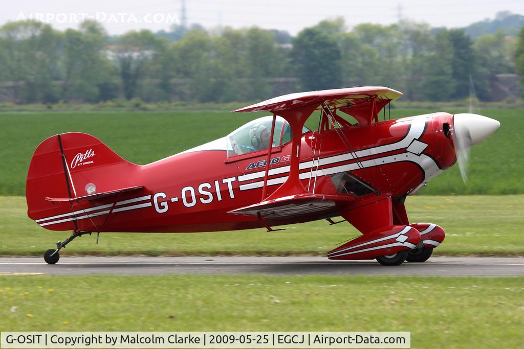 G-OSIT, 1984 Pitts S-1T Special C/N 1023, Pitts S-1T Special. At Sherburn-in-Elmet's Vintage & Veterans Day, 2009.